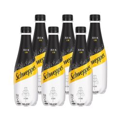 可口可乐 怡泉苏打水原味400ml*6瓶