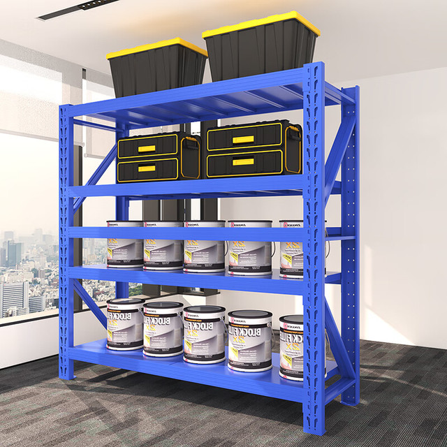 京牛 蓝色主架-四层 450kg承重-家用型长150*宽40*高200