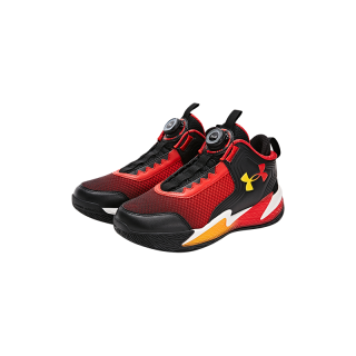 安德玛 UNDER ARMOUR【舒适&透气】33-40男女中大童酷炫运动STRONG篮球鞋
