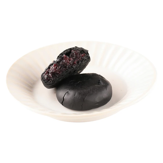  MIDIAN SNACKS/米惦 0添加蔗糖 五黑紫米饼  五黑紫米饼（6-8个） 袋装 180g