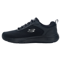 斯凯奇(Skechers)男鞋冬SPORT黑武士休闲运动鞋软底网面鞋透气跑步鞋 黑武士-BBK/记忆泡棉鞋垫 41.5