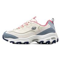 斯凯奇（Skechers）奶茶熊1代丨春夏女鞋运动鞋缤纷撞色复古增高老爹鞋休闲鞋潮 蓝莓甜酒-NTBL 37
