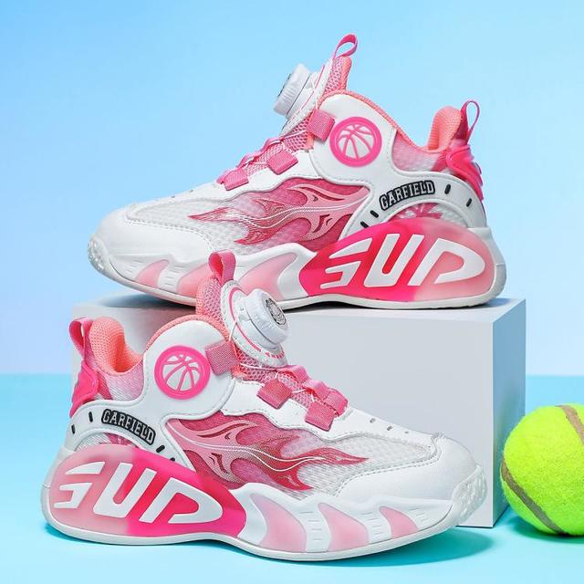 加菲猫 GARFIELD 秋冬季男女童老爹鞋中大童轻便儿童运动鞋女孩跑步鞋