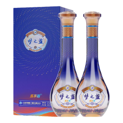 洋河 蓝色经典 梦之蓝乐享版 52度500mL*2瓶