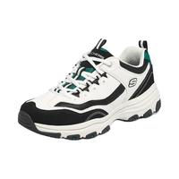 SKECHERS斯凯奇 奥利奥熊猫鞋 轻便增高 白色/黑色/WBK 39.5 休闲运动鞋