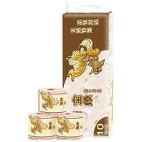 GOLD FISH 金鱼 本色竹浆卷纸 4层160节*10卷