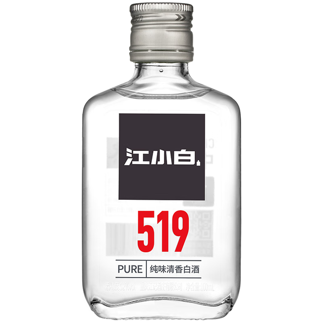 江小白 501 原味高粱酒 52%vol 清香型白酒 100ml 单瓶装