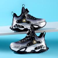 加菲猫 GARFIELD 女童运动鞋秋透气网面男童篮球鞋大童轻便跑步鞋童鞋