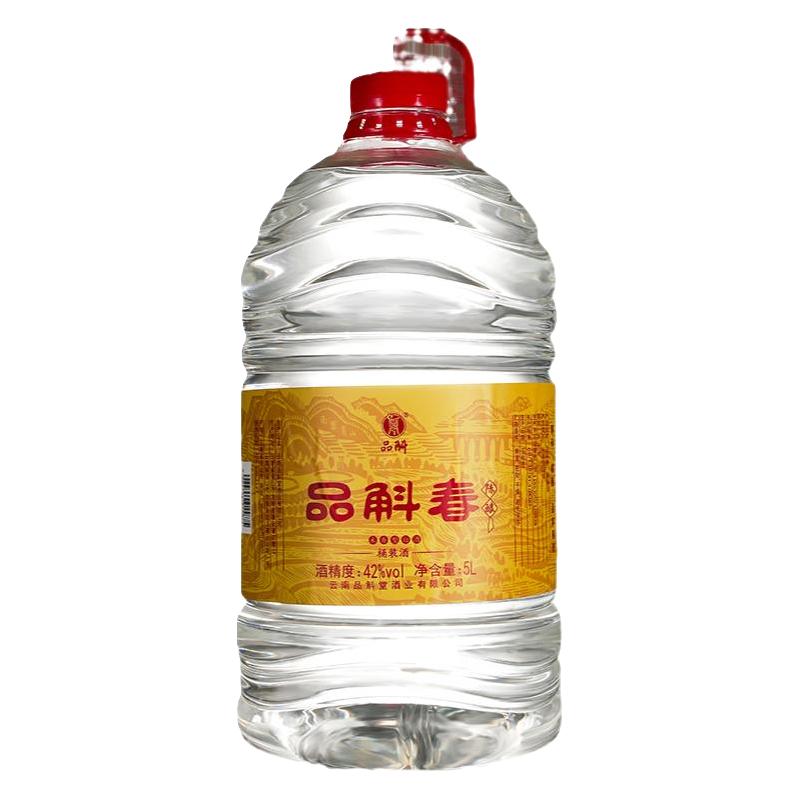  品斛 纯粮固态发酵 米香型白酒  包装 42度 5L
