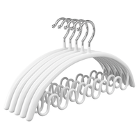 波浪衣架吊带收纳家用挂衣防肩角防滑无痕晾衣架挂钩晒衣撑子