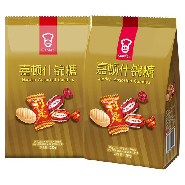 嘉顿 什锦糖 230g*2包
