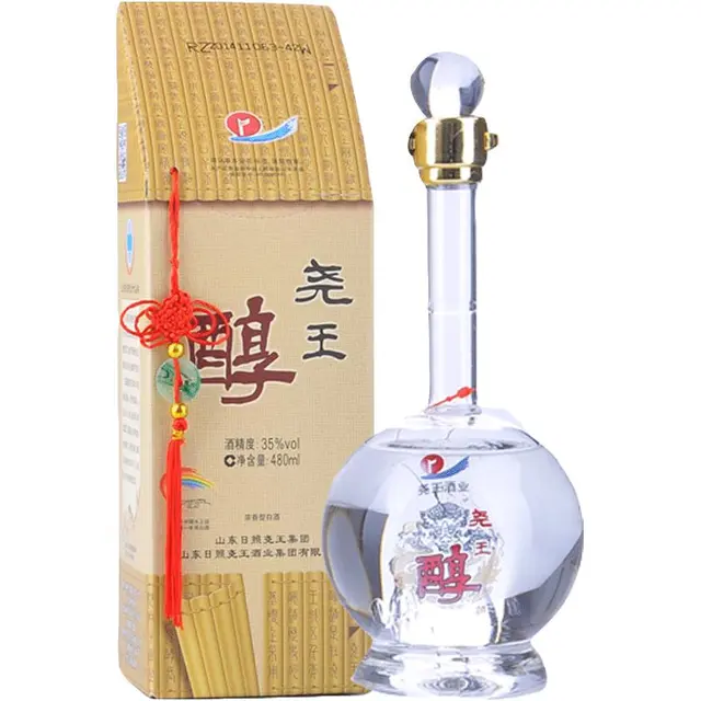 尧王 60年大庆 龙瓶 35%vol 浓香型白酒 480ml 单瓶装