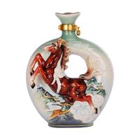 JINJIU 津酒 十二生肖马纪念酒 60%vol 浓香型白酒 1500ml 单瓶装