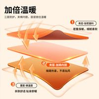 才子（TRIES）男士冬季翻领印花棉服加厚保暖内胆夹棉锁温时尚百搭青年外套 卡其色 XL (175/92A)