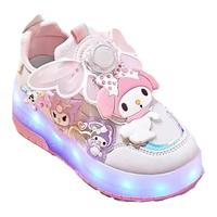 女童暴走鞋2025秋冬儿童双轮闪灯滑轮鞋女孩公主运动溜冰鞋潮