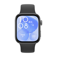 华为 WATCH FIT 3 蓝牙版 幻夜黑+韵律黑表带套装 智能手表