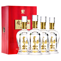 鸡公山 15年陈酿 金鸡酒  礼盒装 浓香型 52%vol 500mL