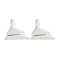 88VIP：hegen 新生宝宝宽口径仿真母乳硅胶奶嘴防胀气2只装