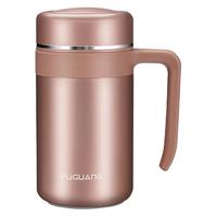 富光 保温杯大容量泡茶杯 无缝316内胆带把水杯 520ml