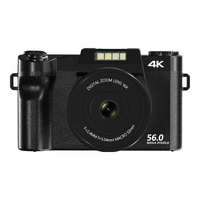 BOQY 5600万像素入门级数码相机微单相机摄影便携式旅游照相机WD03黑色