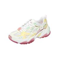 斯凯奇(Skechers)桃花鞋女鞋秋日花漾系列甜美老爹鞋机甲鞋二代896116 白色/多彩色/WMLT 36.5