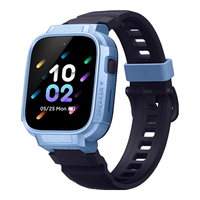 xun 小寻 X3S 4G智能手表 极光蓝表壳 午夜黑硅胶表带 (北斗、GPS)