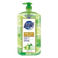 雕牌冷水去油洗洁精1.5kg+1.5kg 共2瓶洗涤灵大桶家庭家用实惠装