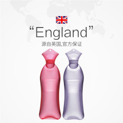 三朴 samply 热水袋注水长条暖水350ml热敷肚子中号加厚暖手宝