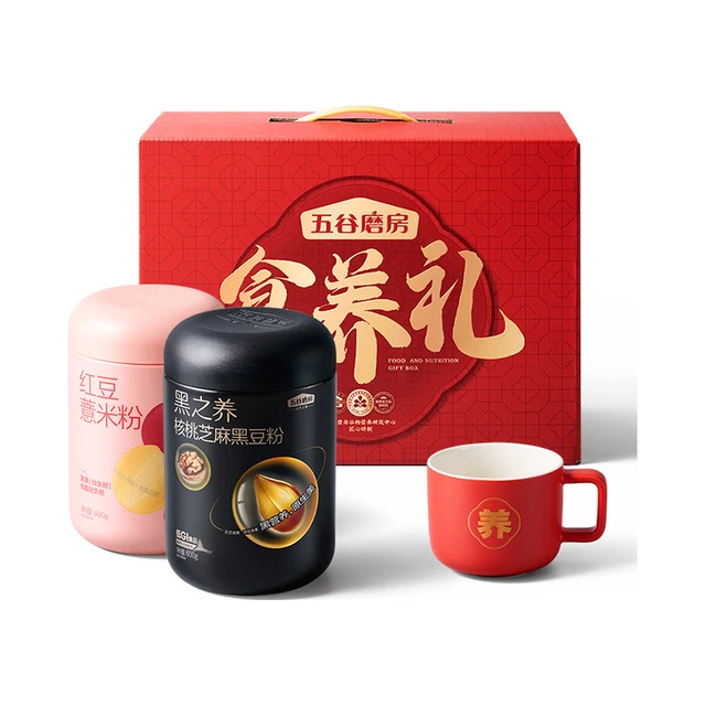 五谷磨房 养生冲饮 自然锦礼礼盒 1.2kg
