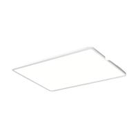 美的(Midea)客厅灯护眼吸顶灯卧室智控led全光谱灯具 轻奢36mm超薄 Lunar套餐 全光谱|室两厅|搭吊灯