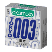 OKAMOTO 冈本 003系列 东京限定款 薄力觉醒安全套 3片