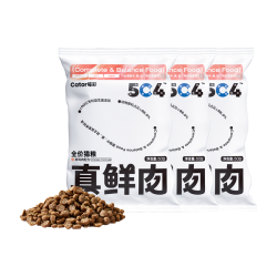 喵彩 真鲜肉全价猫粮150g益生菌猫粮鲜肉蛋白猫粮试吃