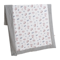 贝谷贝谷 安抚豆豆毯绒儿童被子