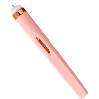 星舵灰指甲磨甲器电动 充电迷你美甲打磨机便携式成人电动卸甲器 淡粉色