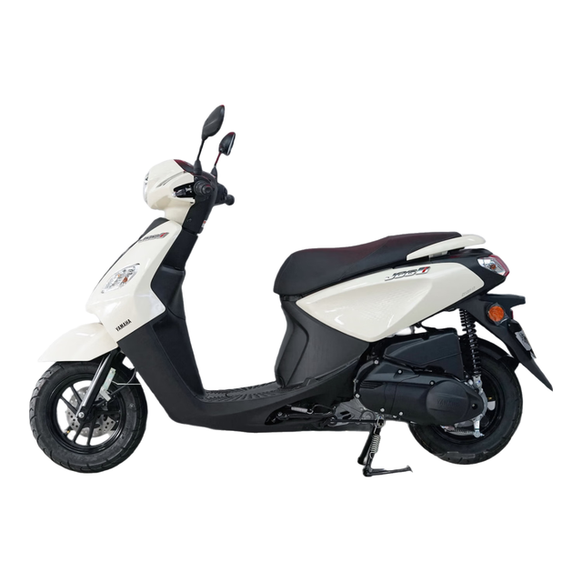 移动端、京东百亿补贴：YAMAHA 巧格iPLUS125ZY125T-17摩托车踏板车电喷外卖小绵羊 巧格iPLUS/手碟/象牙白