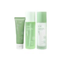 芷豆茶树控油水乳洁面套装 80g+100ml+100g