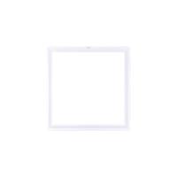 雷士 NVC   Lighting全光谱厨房灯 led集成吊顶厨卫灯吸顶灯 铝扣板卫生间平板面板灯 【全光谱】珍珠白24瓦正白光方灯