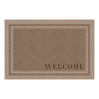 布迪思入户门地垫 进户门口垫子 可裁剪吸水防滑进门脚垫80*50CM