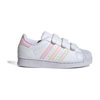 阿迪达斯(adidas)童鞋24春秋女小童三叶草SUPERSTAR贝壳头小白鞋板鞋运动鞋IF3573 29码/11k/适合脚长17.5cm