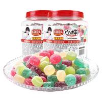 小样 酸Q糖540g/罐混合罐装酸甜果汁软糖儿童喜糖网红散装糖果
