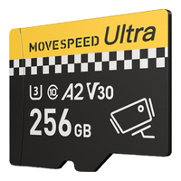 MOVE SPEED 移速 256GB TF（MicroSD）存储卡 行车记录仪内存卡监控摄像头小米U3 V30相机储存卡高速耐用