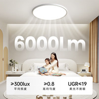 XIERDUN 希尔顿全光谱护眼吸顶灯 5-10㎡ 三色调光