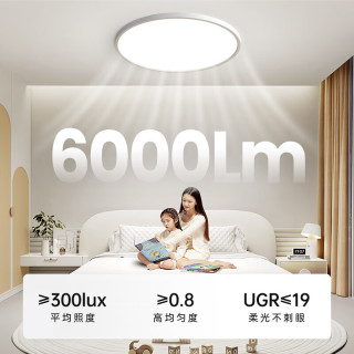 XIERDUN 希尔顿全光谱护眼吸顶灯 5-10㎡ 三色调光