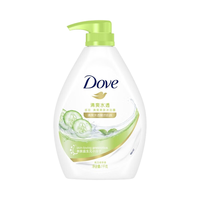 多芬 Dove沐浴露1000g 香味持久滋养嫩肤保湿沐浴乳液男女通用 清爽水透1kg