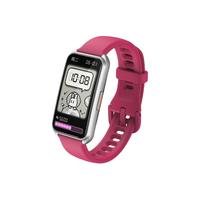 Keep 表带智能手环表带替换腕带双色波纹标准款适用B4手环及B4 Lite手环 标准款-豆沙红