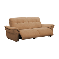  LAZBOY/乐至宝 双电动 电动功能沙发  磨毛风格面料-赤霞红-2.08m大双人位双电动-30天 2人/双人