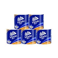 维达卷纸 4层140克卫生纸巾有芯家用实惠装厕所纸手纸厕纸母婴可用 5卷【超值装】