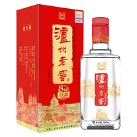 泸州老窖 8年窖头曲 流金版 52%vol 浓香型白酒 500ml 单瓶装