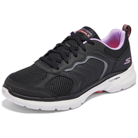  SKECHERS/斯凯奇 透气耐磨 女士运动鞋  黑色/多彩色/BKMT 37