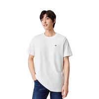 全棉时代【丁禹兮同款】男女士抗菌T恤圆领7A抗菌亲肤柔软 棉絮白 S (165)